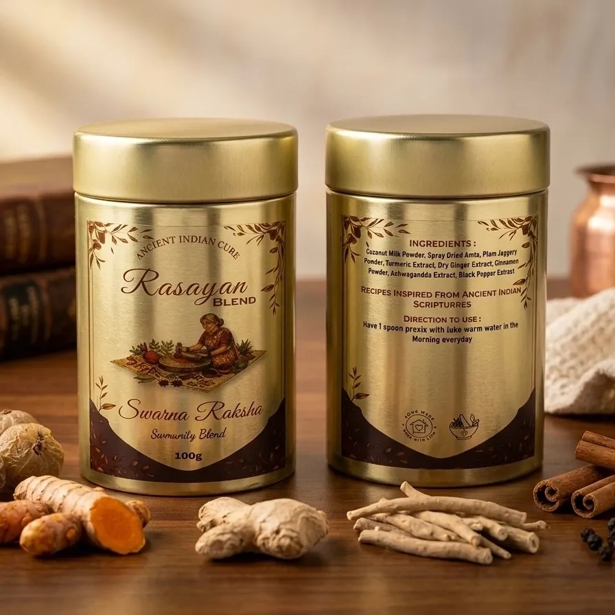 A powerful Ayurvedic blend designed to support immunity, vitality, and overall wellness.